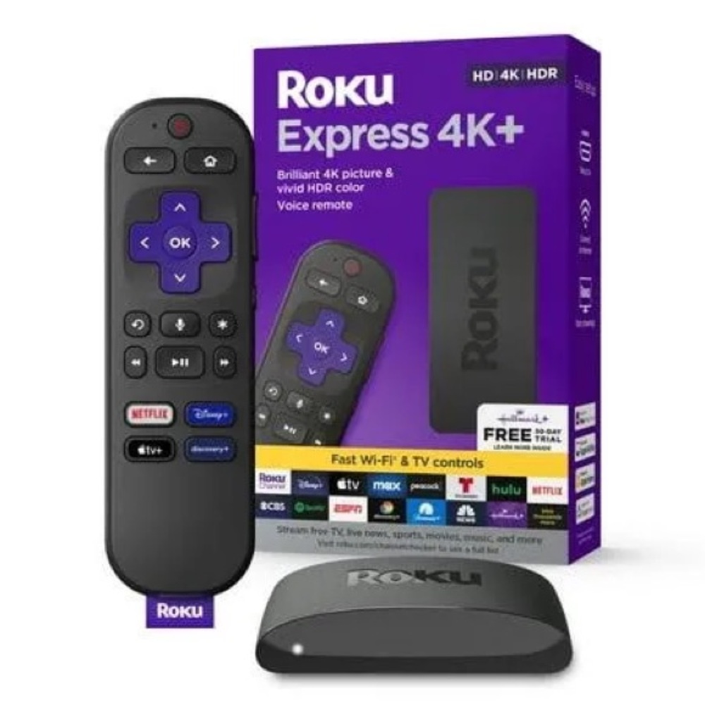 ROKU EXPRESS 4K+ STREAMING PLAYER